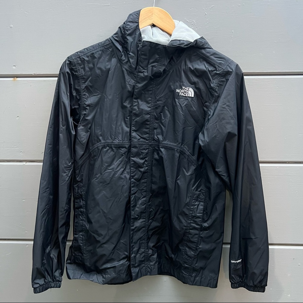 North Face Black Rain Jacket